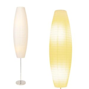 Lanterna Di Carta Rotonda Beige 40 Cm – Paralume In Carta Di Riso Per Decorazione Giapponese/Cinese