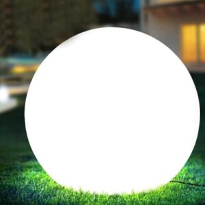 ZMH Lampada da Terra Solare Esterna/Interni Bianco Lampada da terra a LED 3000K-6500K Ricarica USB-C Altezza Regolabile per Giardino/Terrazza | Leroy Merlin