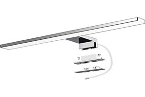 Klighten Lampada per Specchio LED Bagno IP44, Cristallo Lampada per